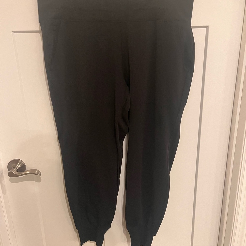 Athleta Black Track Joggers